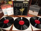 HEIFETZ PLAYS BACH Vinyl Box Set Unaccompanied Sonatas And Partitas RCA Stunning
