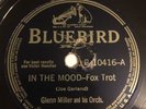 Glenn Miller-In The Mood/I Want To Be Happy/Bluebird B-10416 10