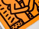 ORIGINAL 1983 KEITH HARING ART COVER & DAVID BOWIE 7 INCH VINYL  EX RARE