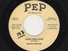 '58 W Coast Rockabilly/Rockaballad RONNIE BRANAM Puppy Dog Love PEP M- HEAR