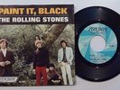 THE ROLLING STONES Paint It Black 45 with Picture Sleeve - EX/VG++