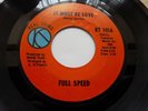 FULL SPEED, IT MUST BE LOVE, PUT 'EM ON THE RIGHT TRACK, REAL THING 45 SINGLE.