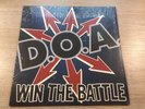 LP D.O.A. ?– Win The Battle INSERT PUNK Canada VINYL 2002
