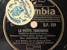 78 RPM JOSEPHINE BAKER La Petite Tonkinoise Columbia DF 229 / SHIPPING 7.8$