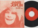 JANIS JOPLIN 'Cry Baby / Mercedes Benz' 1971 Portuguese 7