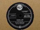UK RCA 78 Elvis Presley Loving You/Teddy Bear VG+
