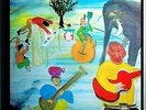 THE BAND MUSIC FROM THE BIG PINK RARE ORIG '68 CAPITOL LP ON RAINBOW LABEL NM