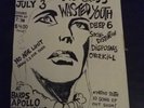 Wasted Youth/Red Cross/Social Distortion + gig flyer 1981 rare kbd