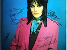 JOAN JETT & THE BLACKHEARTS I LOVE R & R RARE ORIG '81 LP AUTOGRAPHED BY ALL 1A
