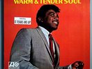 PERCY SLEDGE WARM & TENDER SOUL VERY RARE ORIG '66 ATLANTIC MONO LP w/STICKER NM