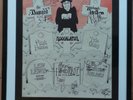 Stiff Records Commemorative Poster Autographed Madness Damned Richard Hell Punk