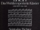 2set eurodisc bach well tempered richter part 1&2 ex/nm