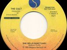 The Cult, She Sells Sanctuary, NEW/MINT U.S. promo jukebox 7