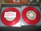 NOS Tom Petty colored vinyl 45 record lot, 43 pcs