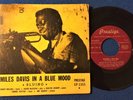 JAZZ 45 EP Miles Davis In A Blue Mood PRESTIGE EP 1355 clean disc