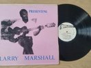 Larry Marshall presenting  very rare silkscreen jamaica  lp