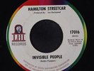 HAMILTON STREETCAR: Invisible People / Flash 45 rare Rock & Pop