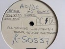 Ac/dc Back In Black Uk Original W/L Test Pressing