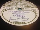 FONOTIPIA- VIOLIN- FRANZ VON VECSEY- LE LUTHIER DE CREMONE/14° CAPRICCIO