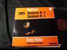 AY835541 Beethoven Walter Symphony No.4&5 Philips HiFi Stereo NM RARE LP