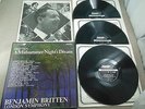 BENJAMIN BRITTEN: A Midsummer Night's Dream: OSA 1385 London Stereo: 3 X LP's NM