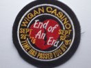 Original Northern Soul Wigan Casino 'End of an Era' Patch, not stitched or glued
