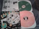 VERY SMALL WORLD -  DBL LP PUNK COMPILATION  1991 COLORED VINYL  +  BOOKLET  EX+