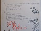 ALIEN SEX FIEND Maximum Security - Promo Test Press LP - SIGNED AUTOGRAPHED Goth
