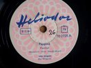 4 Schellackplatten : Udo Jürgens, Lale Andersen, Freddy, Bully Buhlan,