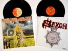 2 x Metal LP´s - Saxon / Strong Arm Over The Law + Iron Maiden / Same