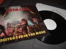 METALLICA -DESTROYED IN THE MOSH- RARE HARD TO FIND LP VINYL LP BURTON MADE USA