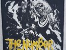 IRON MAIDEN VINTAGE BACK PATCH NWOBHM THE NUMBER OF THE BEAST HEAVY METAL ROCK