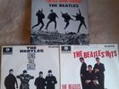 Original three Beatles mono Singles, Extended 45`s....