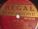 Gracie Fields-Danny Boy/Wish Me Luck/Regal Zonophone MR 3118 10