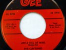 CLEFTONES 45 Little Girl of Mine/You're Driving Me Mad GEE doo wop VG+ ws1025