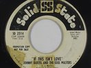 Northern Soul 45 - Johnny Bartel - If This Isn't Love - Solid State - mp3