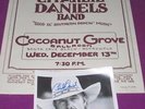 CHARLIE DANIELS BAND /BILL GRAHAM POSTER + PROMO AUTOGRAPHED EPIC 10