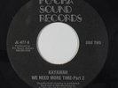 Modern Soul Reggae 45 - Kayawah - We Need More Time - Fu-Cha - mp3 - obscure