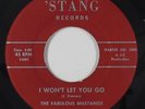 Northern/Sweet Soul 45 - Fabulous Mustangs - I Won't Let You Go - 'Stang VG+ mp3
