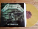 LP METALLICA - Ride The Lightning Yellow Vinyl, Bernett, France Reisseu