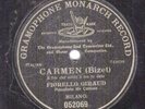 241s.  Fiorello Giraud - Carmen-Il fior che avevi - G&T 052069