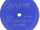 1959 The SKYLINERS Doo Wop 78 RPM Record. Since I Don't Have You