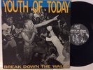 YOUTH OF TODAY - BREAK DOWN THE WALLS - 1992 REVELATION RECORDS LP hardcore