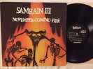 SAMHAIN III - NOVEMBER COMING FIRE - ORIGINAL PLAN 9 LP TRANSLUCENT VINYL danzig