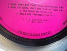 Led zeppelin LP 1 Same UK Atlantic plum Press Super hype credit BRILLIANT AUDIO+