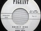 JOHNNY GRECO doowop group PAGEANT 45 ROCKET RIDE vg+ WHY DON'T Y LOVE ME vg ws40
