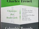 CHARLES TRENET CHANSONS DES BOULEVARDS RARE 25CM MADE IN USA COLUMBIA FL 9541