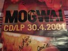 Mogwai - Hand Signed Rock Action Promo Poster - Arab Strap - Young Team. 20”x30”