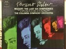 BRUNO WALTER Mozart: the last six symphonies COLUMBIA SYMPHONY 360-STEREO LP BOX