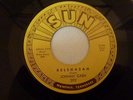 JOHNNY CASH 45 BELSHAZAH WIDE OPEN ROAD ORIGINAL USA SUN 1964 ROCKABILLY VG++